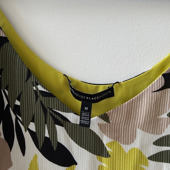 WHBM | Reversible Floral Print Top - Picture 2 of 3